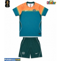 Australien Auswärts Trikotsatz Kinder WM 2026 Kurzarm (+ Kurze Hosen)